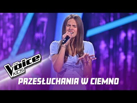 Kornelia Sadowska - „Give Me Love” - Przesłuchania w ciemno | The Voice Kids Poland 6