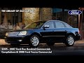2005 2007 Ford Five Hundred Commercials Compilations And 2008 Ford Taurus Commercial Part 5