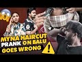 Myna Haircut Prank On Balu Goes Wrong Prank ஆல் பறிபோன முடி Myna Wings