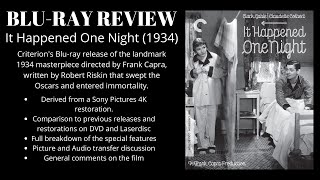 It Happened One Night (1934) Criterion Blu-ray Review