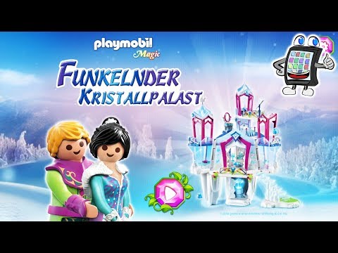 Playmobil KRISTALLPALAST App deutsch | WINTERPRINZESSIN IM EISSCHLOSS bekommt fliegendes Haustier