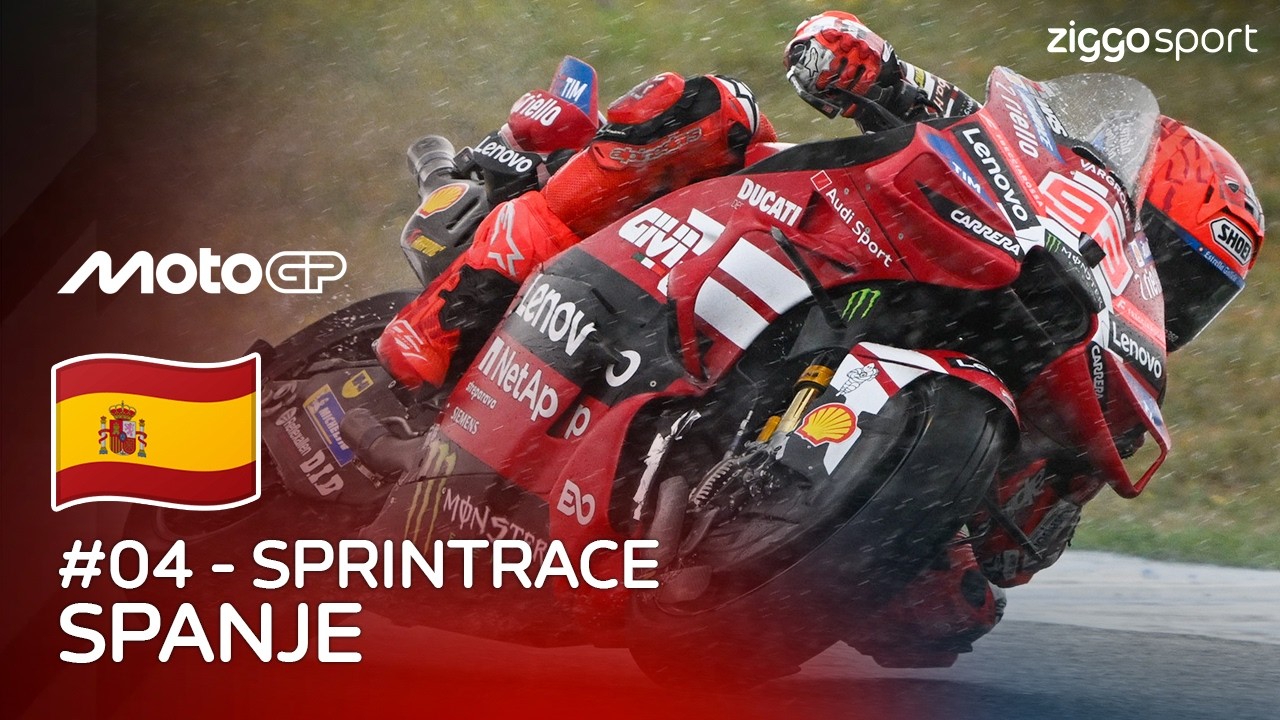 DE REGEN ZET FANTASTISCHE RACE COMPLEET OP Z'N KOP!! 🥵☔️ | Sprintrace van Spanje | MotoGP 2026