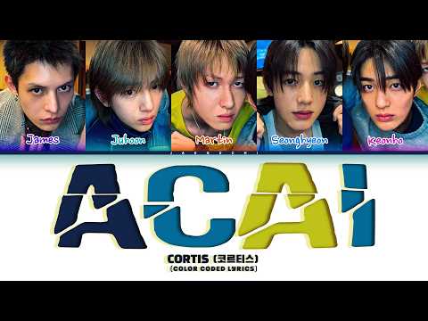 CORTIS (코르티스) 'ACAI' (Color Coded Lyrics)