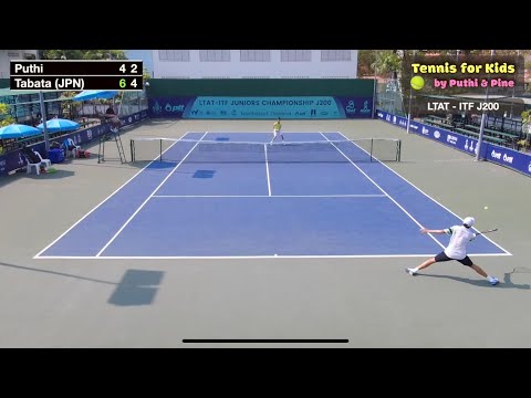 Kunanan Pantaratorn (Puthi) vs Ryo Tabata : LTAT - ITF Juniors Championship J200