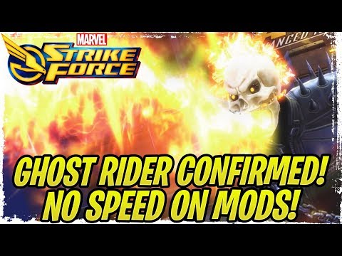 Ghost Rider Confirmed! Iso-8 Mods Will NOT Have Speed! | Marvel Strike Force