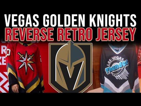 Vegas Golden Knights Reverse Retro Jersey!