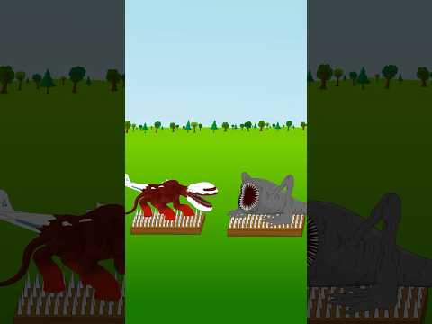 Who will stand on NAILS the longest? SEA EATER INFECTED SKY BLOOP BEHEMOTH GIANT MONSTERS Animation