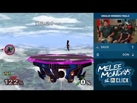 Melee Mondays at Click #6 — Singles WF — SAUS vs Don