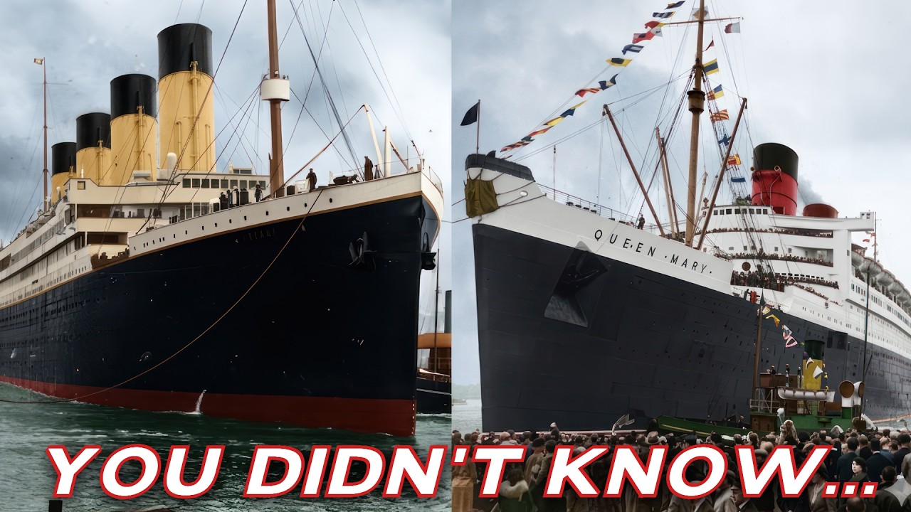 TITANIC is on the QUEEN MARY