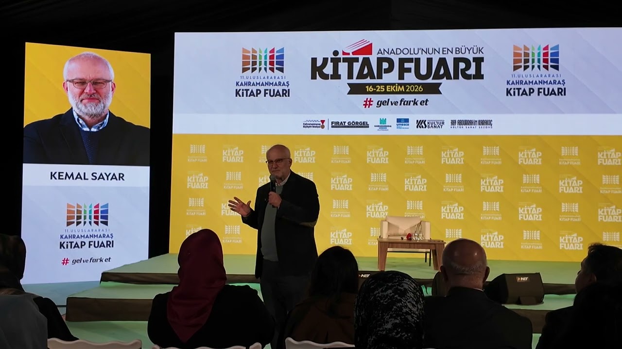 11. Uluslararası Kahramanmaraş Kitap Fuarı | Kemal Sayar