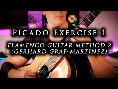Picado Exercise 1 from Flamenco Guitar Method 2 (Gerhard Graf-Martinez)