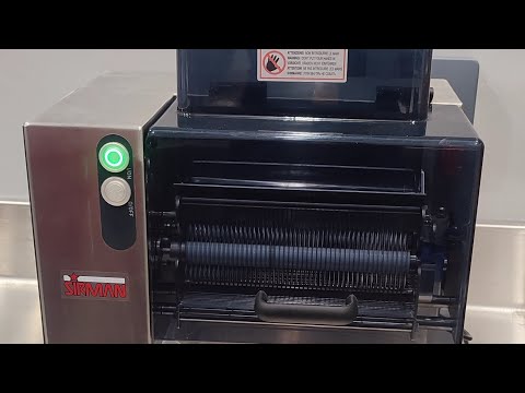 Sirman meat tenderizing and stripes cutting machine  .
