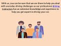 Get Most Reliable Driving School in Sunbury U Will Drive School