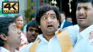 Santhanam Comedy scene  Pattathu Yaanai  4K (Engli