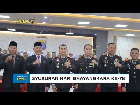 POLRESTA SAMARINDA GELAR SYUKURAN HARI BHAYANGKARA KE-78