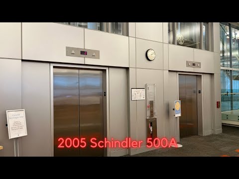 2005 Schindler 500A Traction Scenic Elevators @ Minneapolis Central Library - Minneapolis, MN