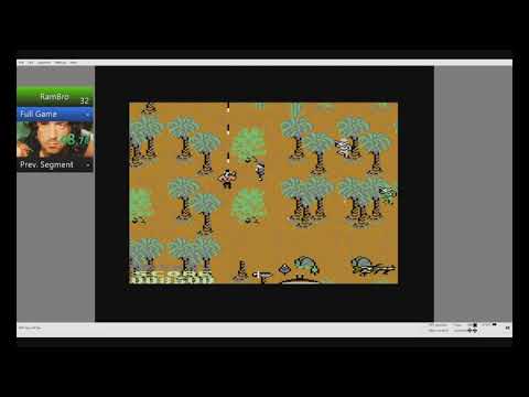 Rambo: First Blood Part II (C64) speedrun in 2:57:48 [World record]