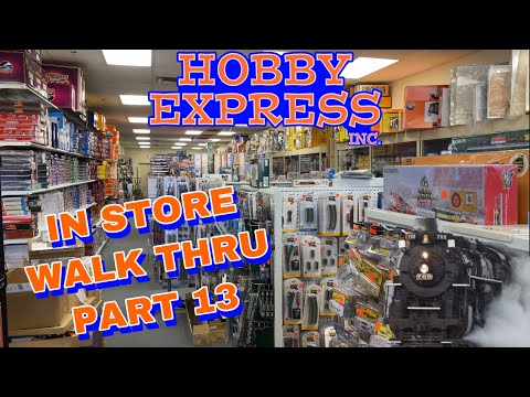 Train Store Walk Through Part 13 - Hobby Express Cranberry PA