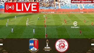 15 DE AGOSTO vs SIMBA SC | PES21 Efootball Simulation | CAF Champions League 2026 
