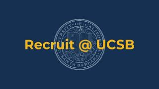 Recruit @ UCSB