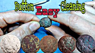 Button Cleaning - Don&#39;t Let Your Discoveries be a Disaster - Do it Right &amp; Do it Yourself