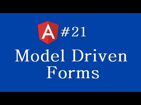 Angular 2 Tutorial 21 Model Driven Forms