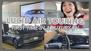 🚗 LUXURY EV LUCID AIR TOURING, GOYARD UNBOXING / 핫한 럭셔리 전기차 타보기 + 고야드 언박싱 | Crystall Cho