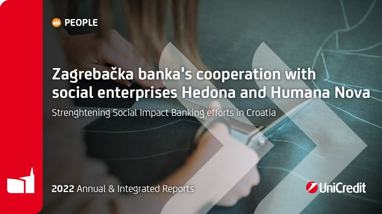 Zagrebačka bank’s cooperation with social enterprises Hedona and Humana Nova
