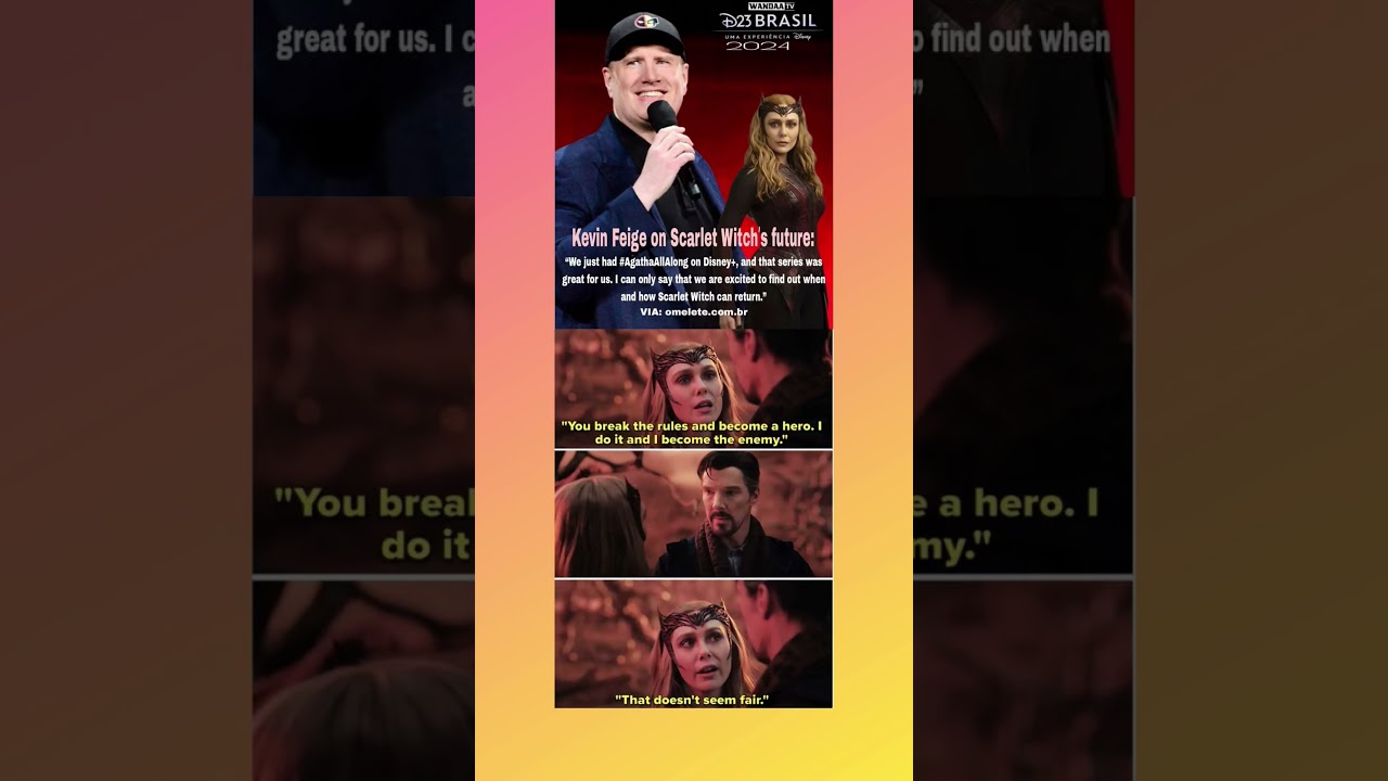 Scarlet Witch RETURN Confirmed?! 🔥 Marvel Update#ScarletWitch #WandaMaximoff #KevinFeige