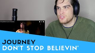 Voice Teacher Reacts to Journey - Don&#39;t Stop Believin&#39; (Live)