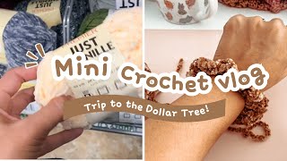 Trip to the dollar tree, make a scrunchie with me! 