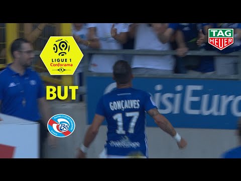 But Anthony GONCALVES (55') / RC Strasbourg Alsace - AS Saint-Etienne (1-1)  (RCSA-ASSE)/ 2018-19