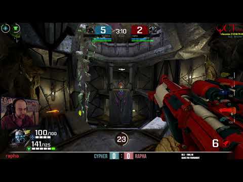 Cypher vs Rapha NullXDth QCTpro    Final WB part 1 Quake Champions