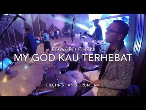 EDWARD CHEN - My God Kau Terhebat // Drum Cover
