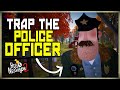 How To Completely Trap The Police Officer In Hello Neighbor 2 Get Rid Of The Officer Glitch