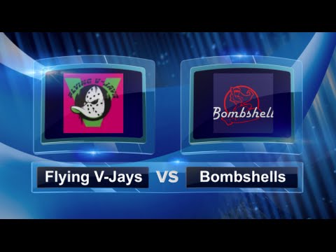 Flying V-Jays vs Bombshells - Pool Play - Women's Jacksonville Kickball Open #JKO2015