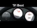Gran Turismo 7 1991 Honda Beat 0 140 Km H Acceleration