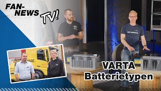 VARTA Batterietypen | EUROPART Fan-News TV