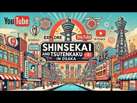 大阪、新世界の謎を解け！✨通天閣とジャンジャン横丁の魅力を歩いて発見🎶外国人観光客が世界中から大集結中！🌍
