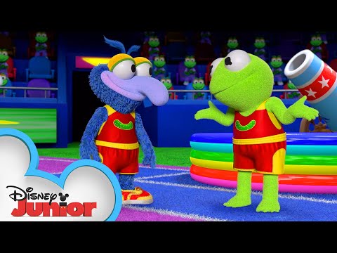チームメイト ゴンゾとカーミット｜マペット・ベイビーズ｜ディズニージュニア (Teammates Gonzo and Kermit | Muppet Babies | Disney Junior)