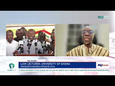 “We Should Draw the Line Between an Invitation and an Arrest” — Prof. Appiagyei-Atua