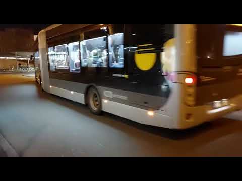 Qbuzz Stadbus 7052 als Lijn Qlink blauw Lijn 3 naar Leek Oostindie via P+R Hoogkerk A7