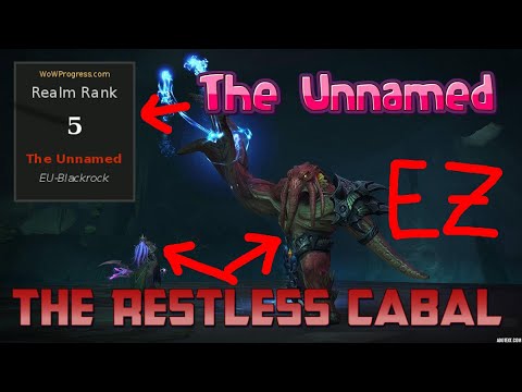 The Unnamed vs. Mythic Restless Cabal - sPriest PoV