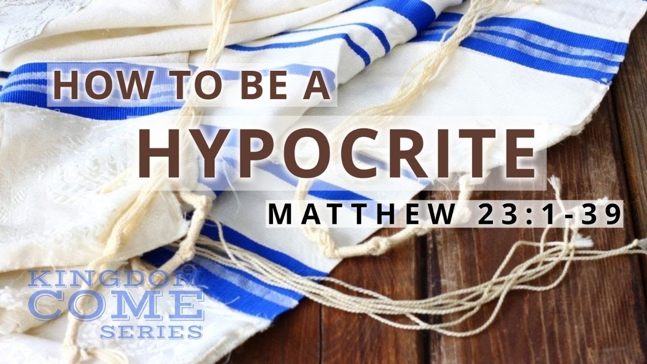 How To Be A Hypocrite