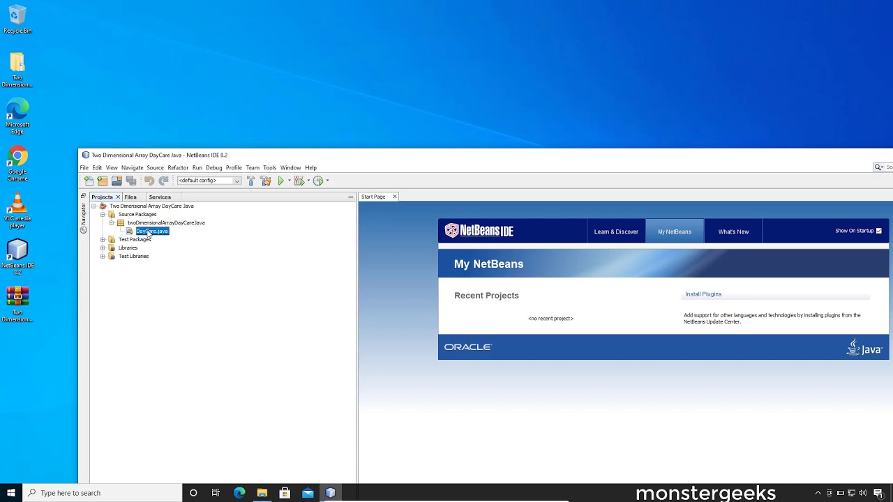 Solved ~ Two Dimensional Array DayCare Java (Source Code)[Netbeans]