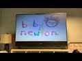 Opening To Baby Newton All About Shapes 2002 VHS