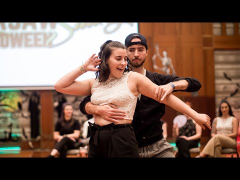 Attila Kobori & Melodie Paletta - 2nd place All-Stars Jack&Jill Finals - Warsaw Halloween Swing 2021