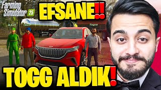 ÇİFTLİĞİMİZE TOGG İLE ÖZEL MİSAFİR GELDİ! HER ŞEYİ TAMAMEN YENİDEN DÜZENLEDİK! Farming Sim. 25 #10