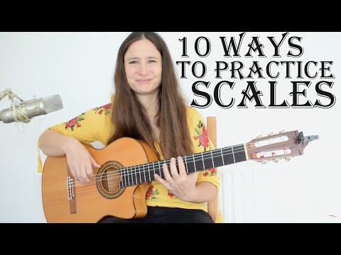 10 ways to practice guitar scales (guitar lesson)