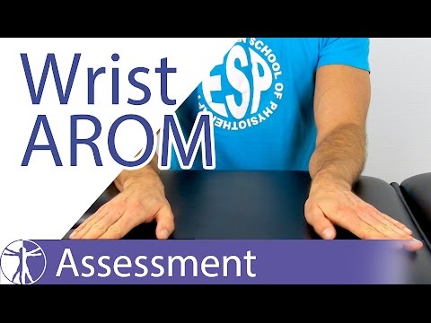 Active Range of Motion: Wrist & Hand